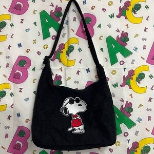 BAGGU Urban Outfitters Exclusive Peanuts Snoopy Joe Cool Nylon Shoulder Bag